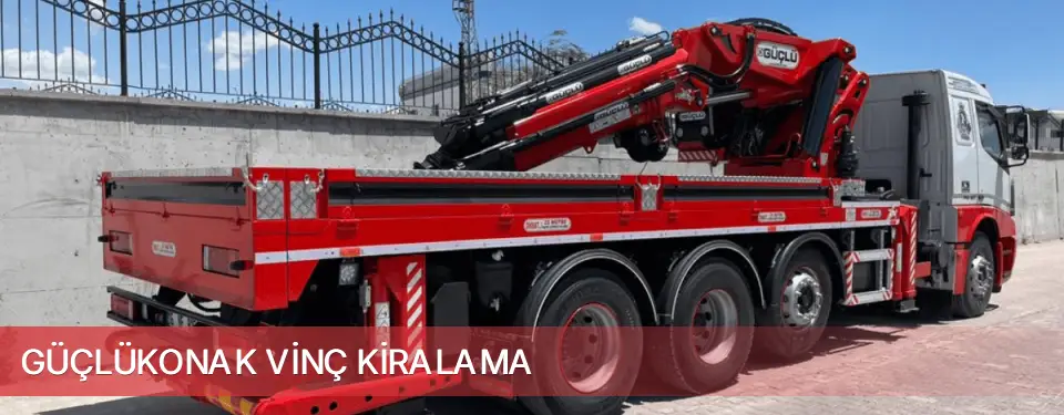 Güçlükonak İlçemi Vinç Kiralama